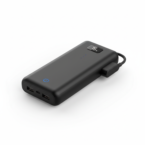 Smal bärbar powerbank 10 000 mAh
