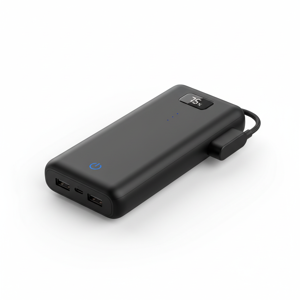 Slim 10000mAh Portable Power Bank